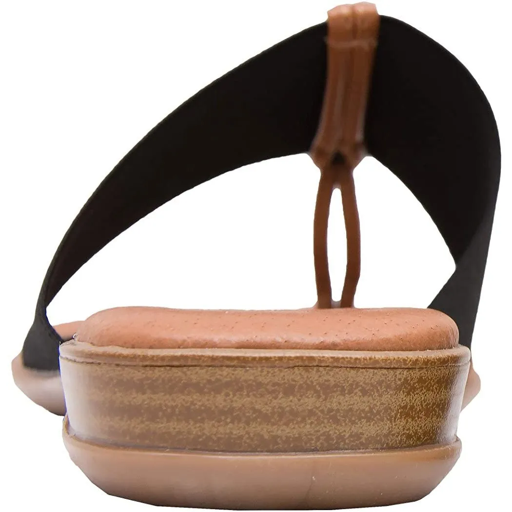 Andre Assous Nice Featherweights™ Slide-Sandalen (Schwarz)
