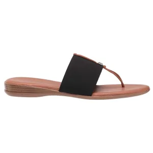 Andre Assous Nice Featherweights™ Slide-Sandalen (Schwarz)