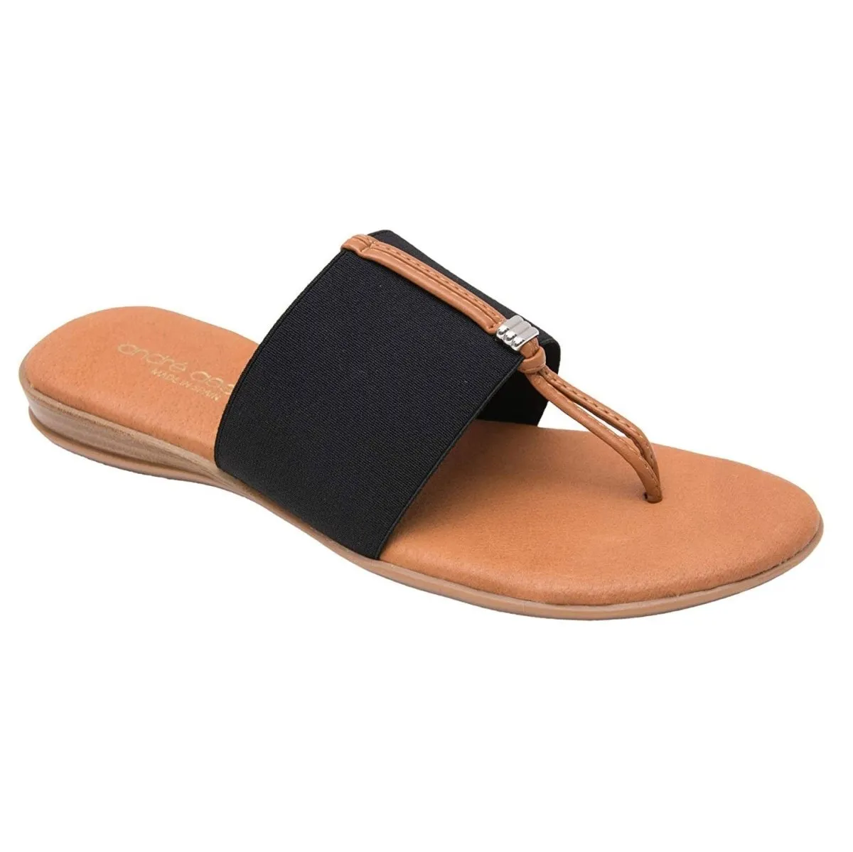 Andre Assous Nice Featherweights™ Slide-Sandalen (Schwarz)