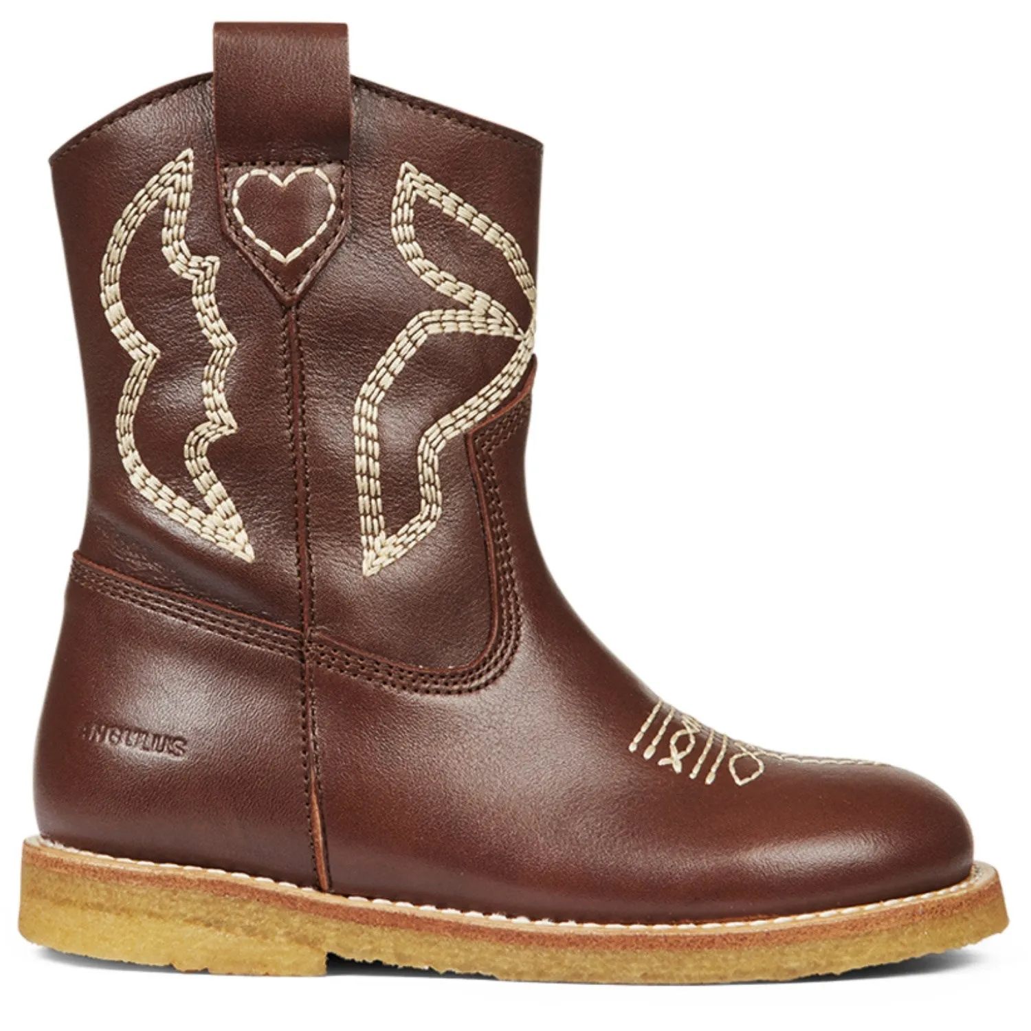 Angulus Angulus Braune Cowboy-Stiefel