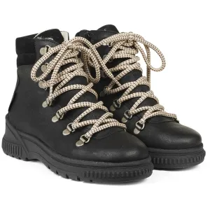 Angulus Black Tex Schnürstiefel mit Wollfutter