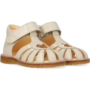Angulus Buttermilk Anfänger-Herzsandalette mit Klettverschluss