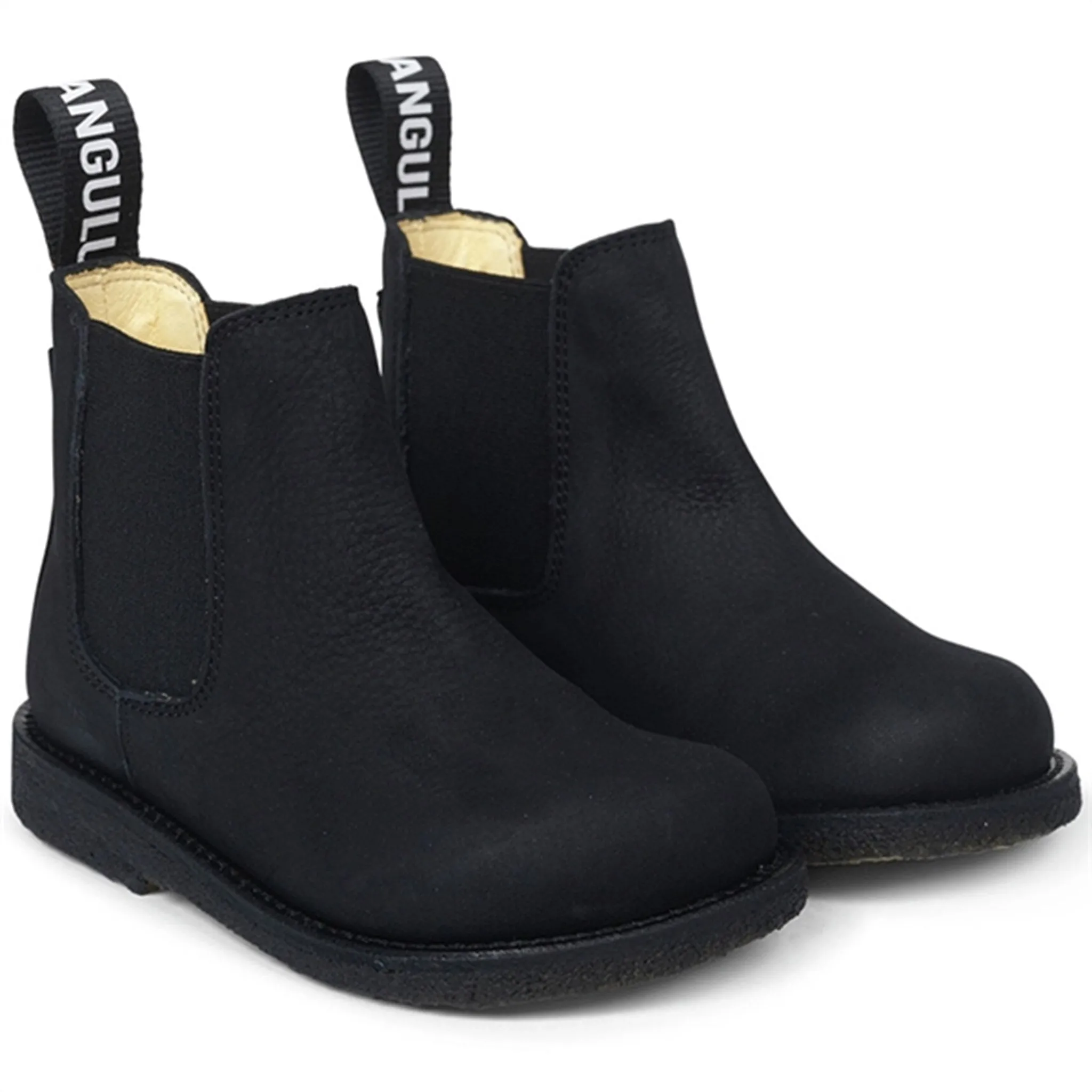Angulus Chelsea Stiefel mit elastischem Einsatz Schwarz