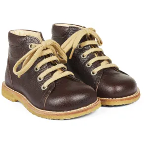 Angulus Dunkelbraune Klassische Schnürschuhe