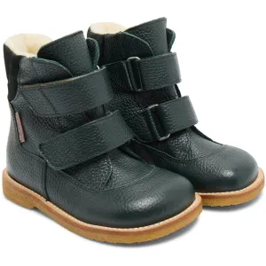 Angulus Deep Teal/Deep Teal Textil-Stiefel mit Klettverschluss