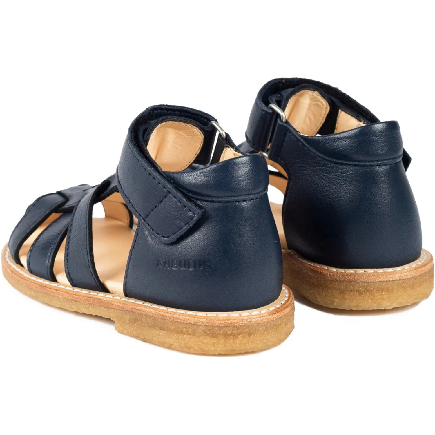 Angulus Navy Beginner Sandal mit Klettverschluss