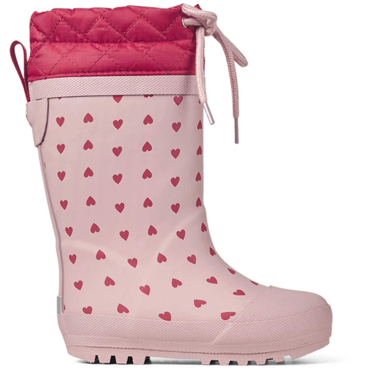Angulus Rose Hearts/Rote Gummistiefel Mittelwolle