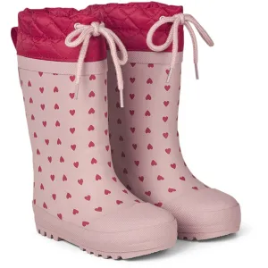Angulus Rose Hearts/Rote Gummistiefel Mittelwolle