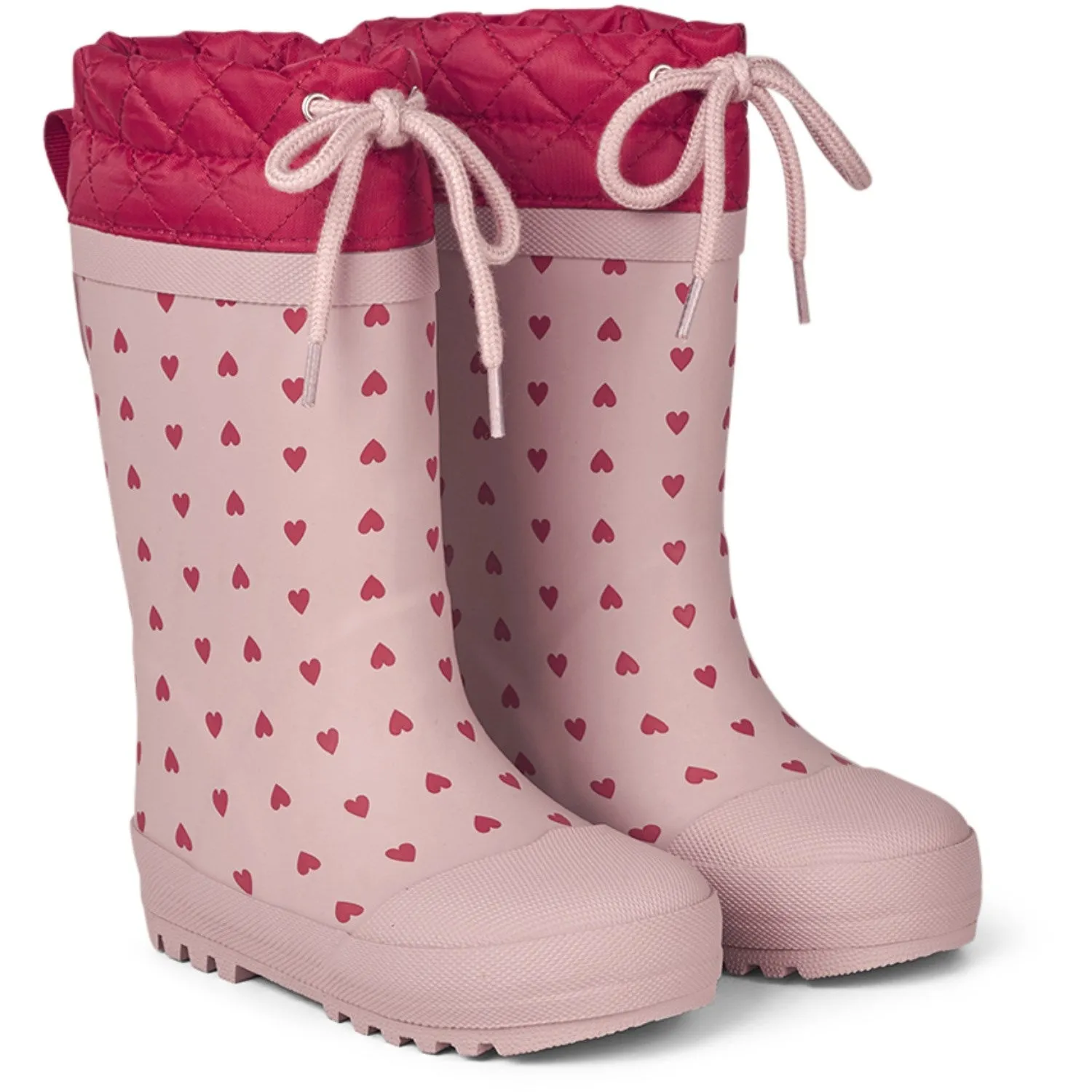Angulus Rose Hearts/Rote Gummistiefel Mittelwolle