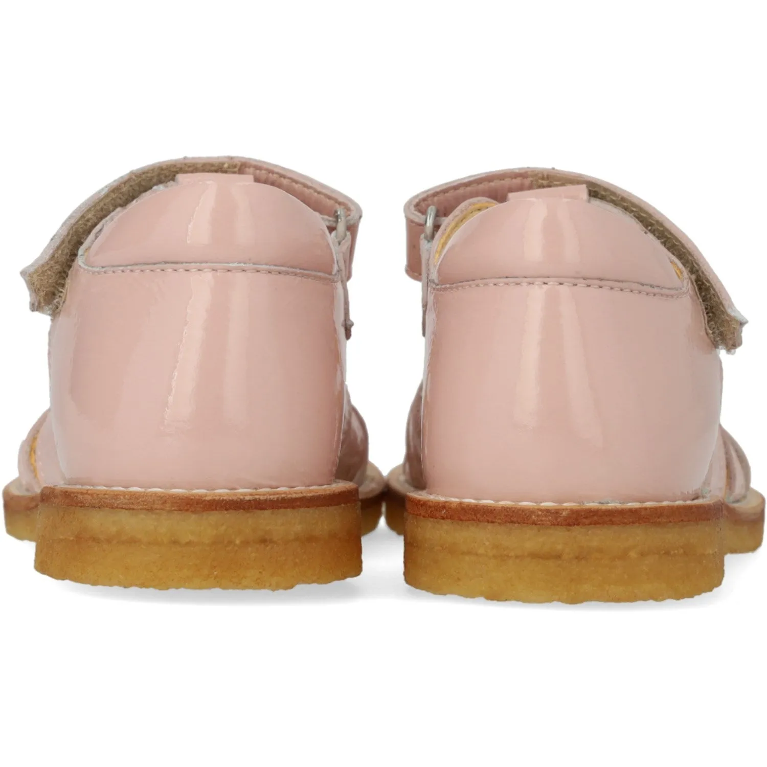 Angulus Rosebud/Rosebud Glitzer Herz-Sandalette mit Glitzerherz