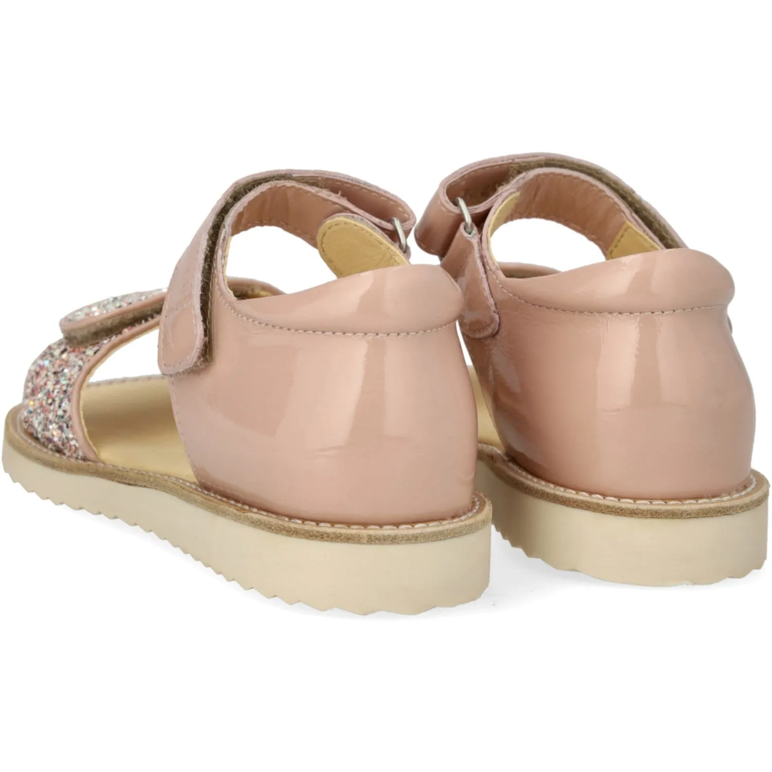 Angulus Rosebud/Rosebud Glitzer Laksandal Mit Funkelnder Glitzer-Detail