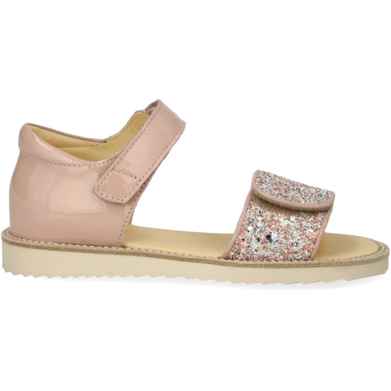 Angulus Rosebud/Rosebud Glitzer Laksandal Mit Funkelnder Glitzer-Detail