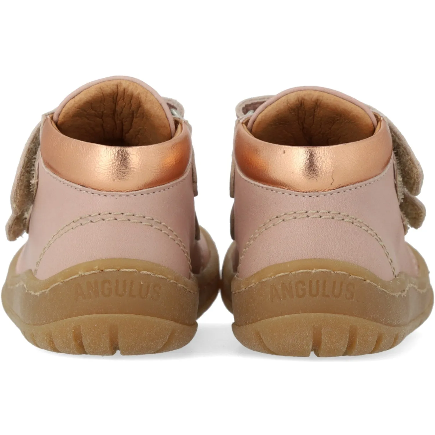 Angulus Rosebud/Braun/Kupferglanz Anfänger Mid-Cut Sneaker