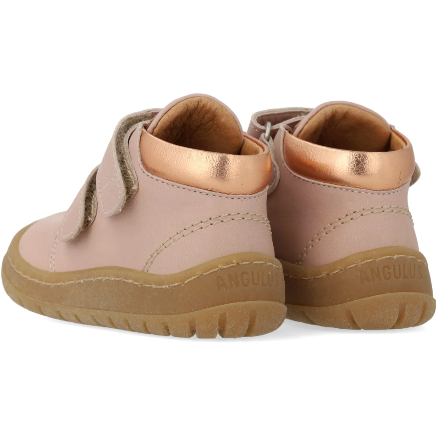 Angulus Rosebud/Braun/Kupferglanz Anfänger Mid-Cut Sneaker