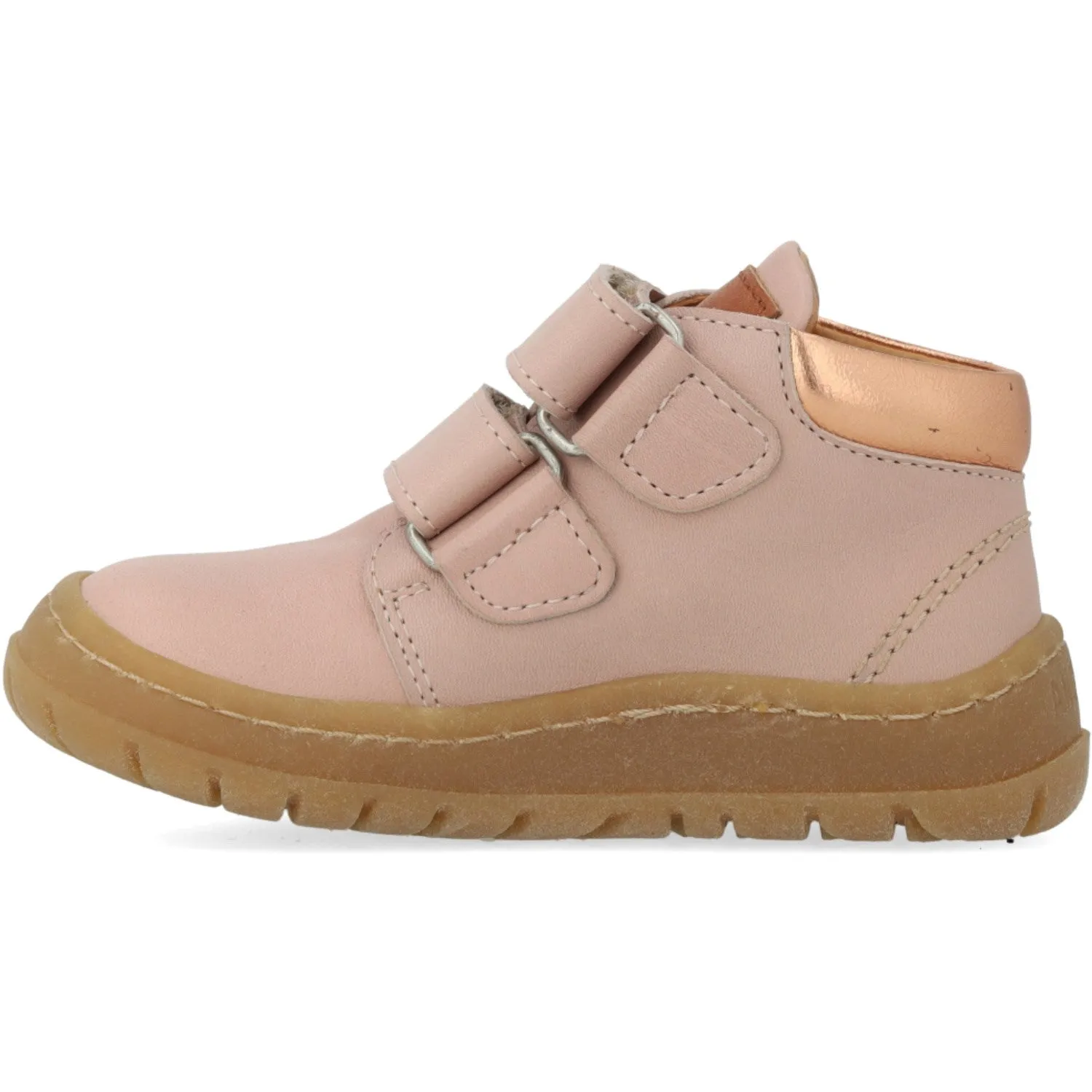 Angulus Rosebud/Braun/Kupferglanz Anfänger Mid-Cut Sneaker