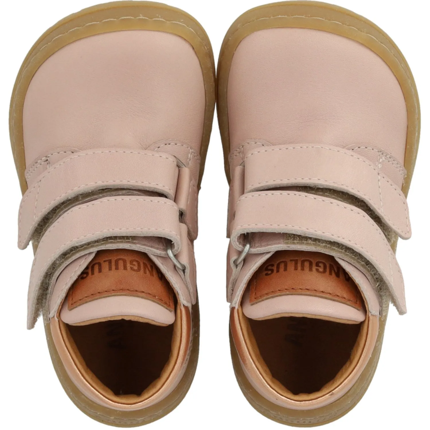 Angulus Rosebud/Braun/Kupferglanz Anfänger Mid-Cut Sneaker