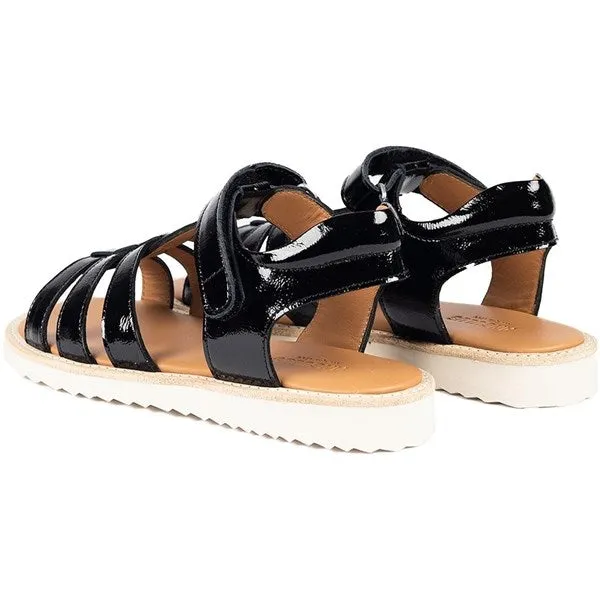 Angulus Sandalen Schwarz