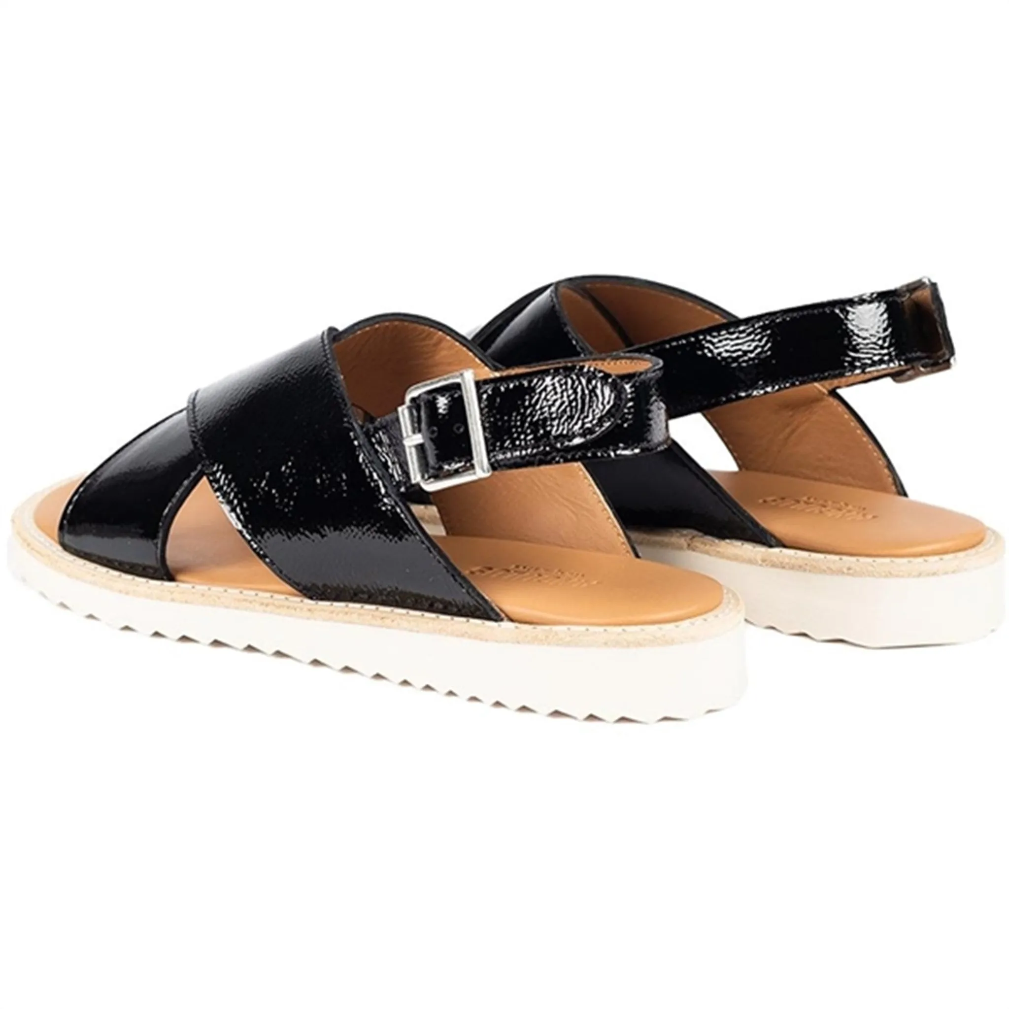 Angulus Sandalen Schwarz