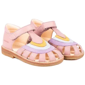 Angulus Sandalen Rosa/Lila/Eisblau/Ananas