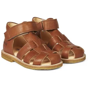 Angulus Starter Sandalette W. mit Klettverschluss Cognac