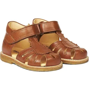 Angulus Starter Sandalette W. mit Klettverschluss Cognac