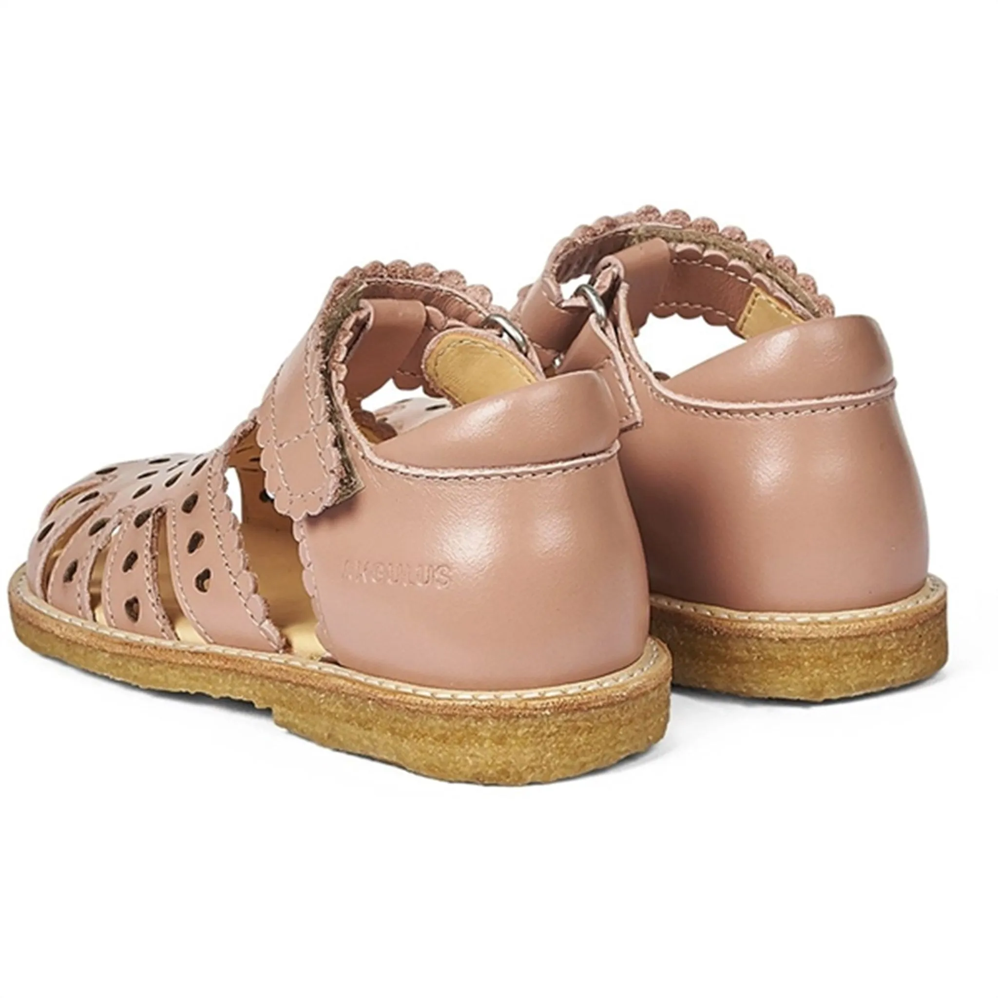 Angulus Starter Sandalette W. mit Klettverschluss Dunkelpfirsich