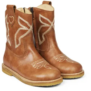 Angulus Tan Cowboy-Stiefel