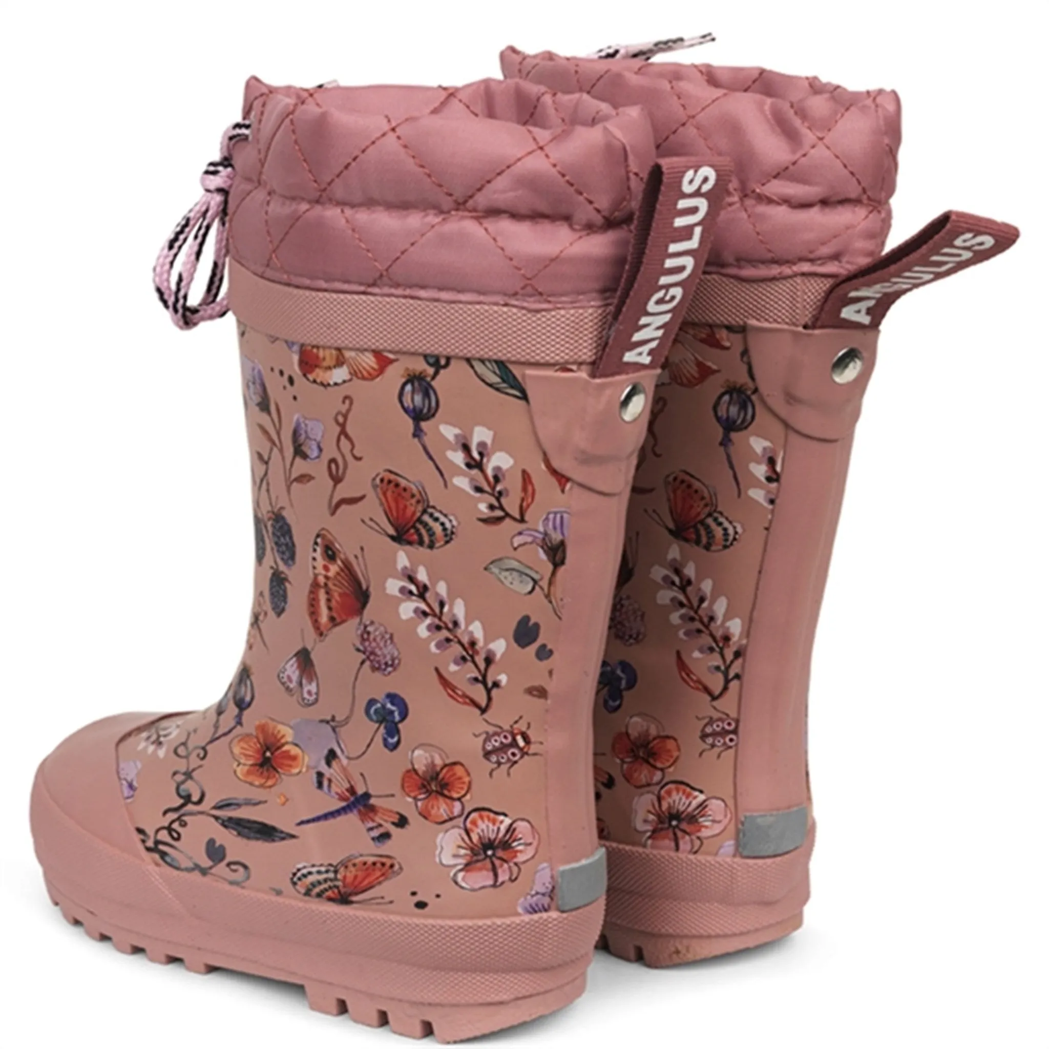 Angulus Thermo Gummistiefel mit Schmetterlingsdruck