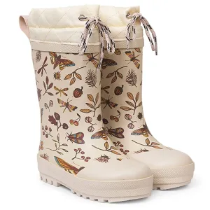 Angulus Thermo Gummistiefel Winter Garten Druck