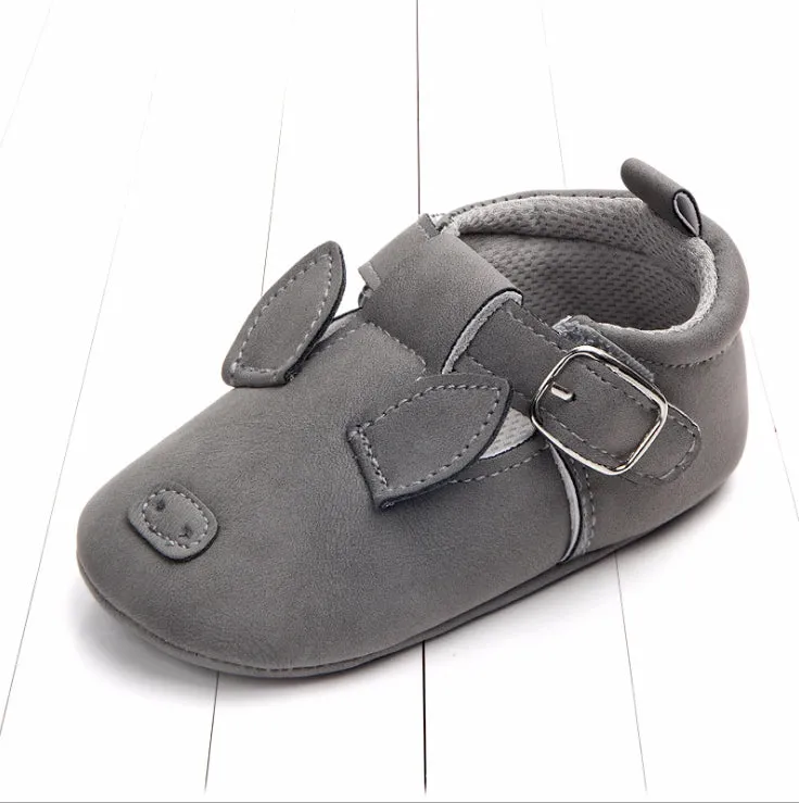Annie & Charles Leder-Babyschuhe