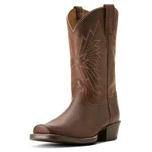 Ariat Kindermodell Decatur Cutter Toe Westernstiefel - Honigbiene Ariat Schuhe