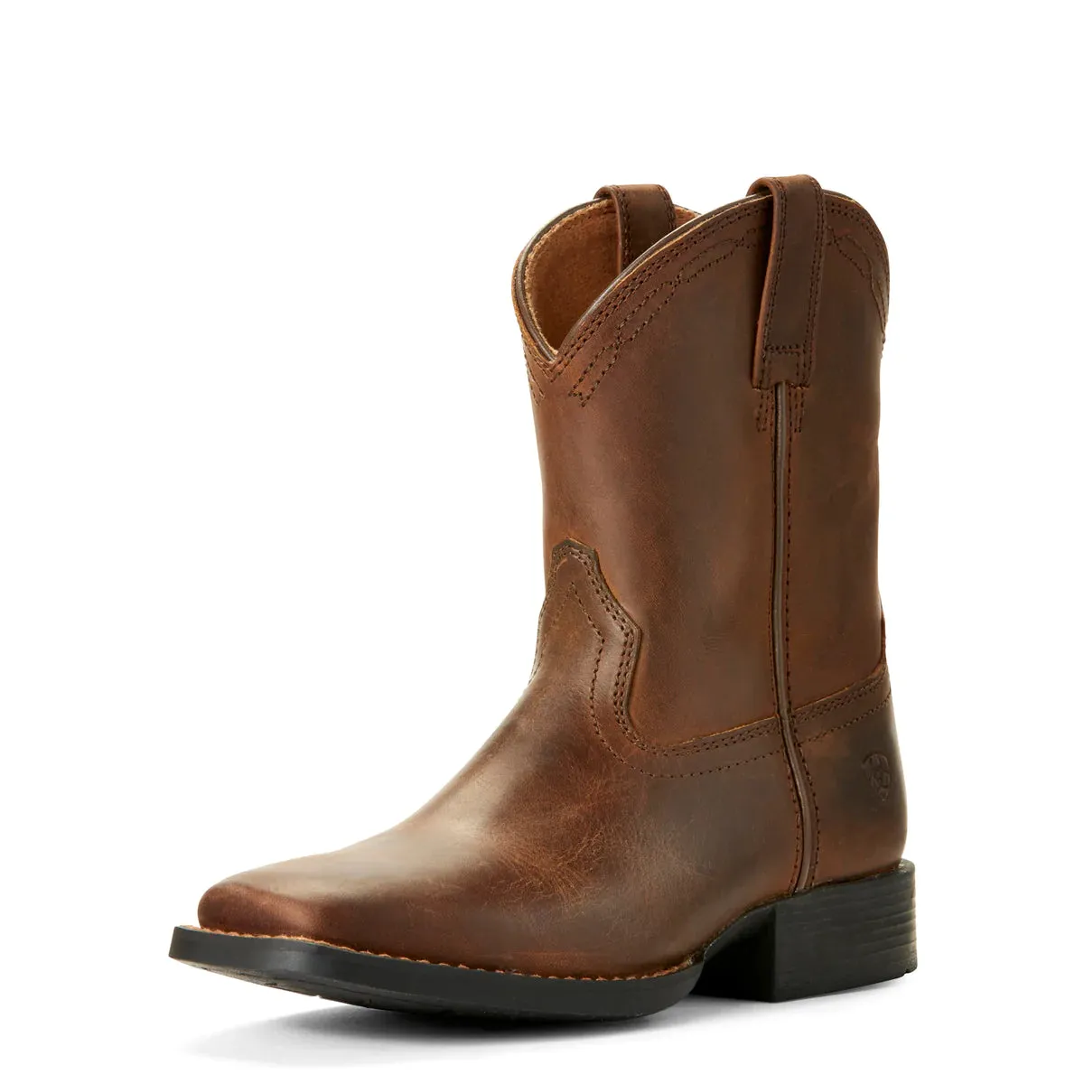 Ariat Kids Heritage Roper Breite Quadratkappe Vintage Braun Ariat Schuhe