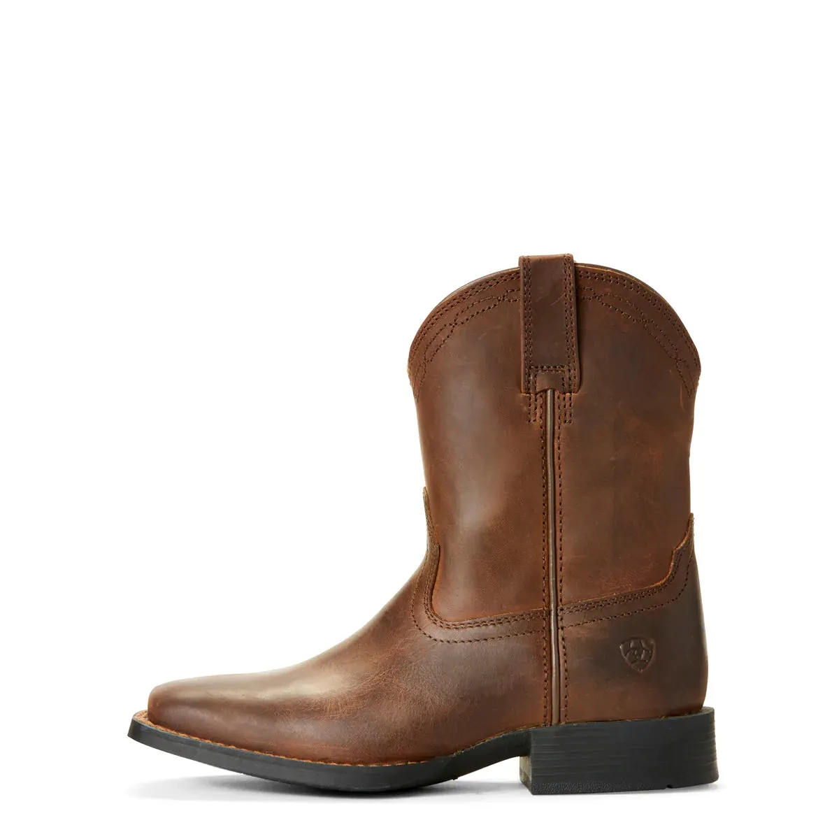 Ariat Kids Heritage Roper Breite Quadratkappe Vintage Braun Ariat Schuhe