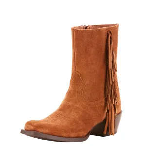 Ariat Kids Leyton Stiefel - Pulverbraunes Wildleder Ariat Schuhe