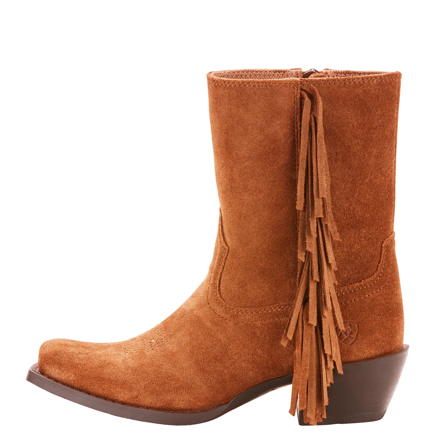 Ariat Kids Leyton Stiefel - Pulverbraunes Wildleder Ariat Schuhe