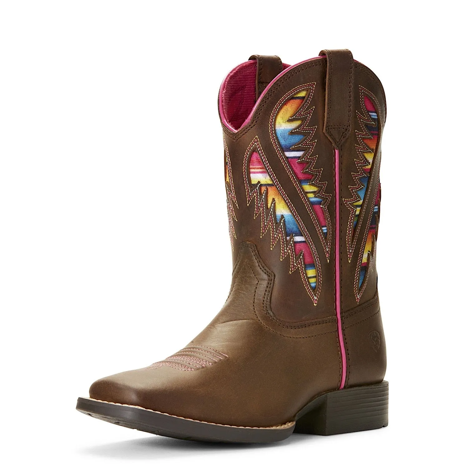 Ariat Kids Quickdraw VentTEK Western Boot Verwittertes Braun Ariat Schuhe