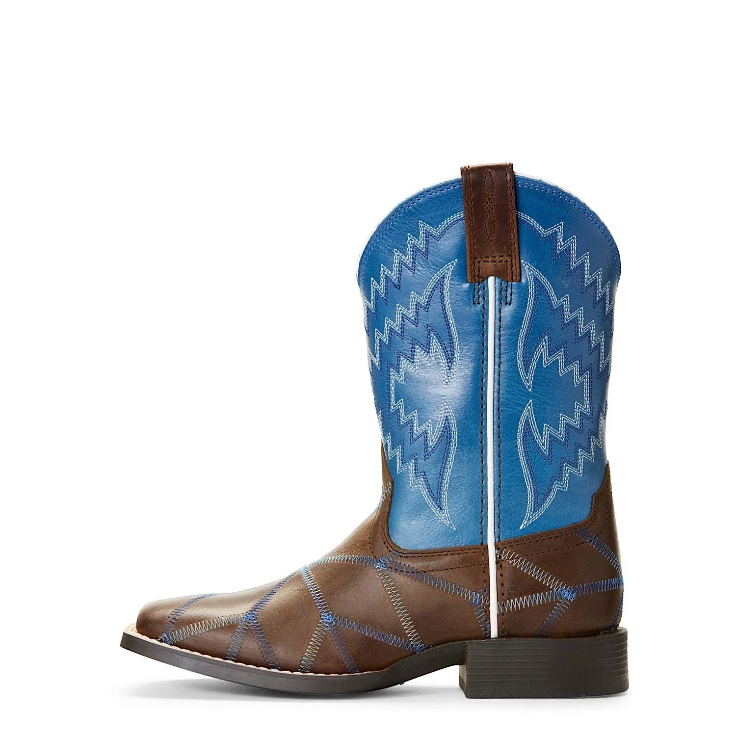 Ariat Kids Twisted Tycoon Vintage Braun/Ostsee-Blau Ariat Schuhe