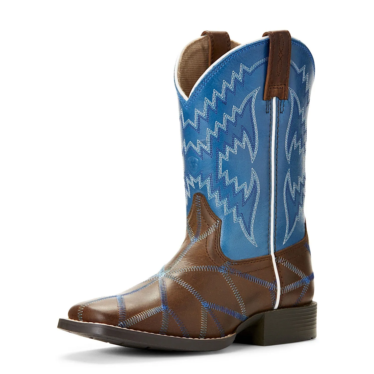 Ariat Kids Twisted Tycoon Vintage Braun/Ostsee-Blau Ariat Schuhe