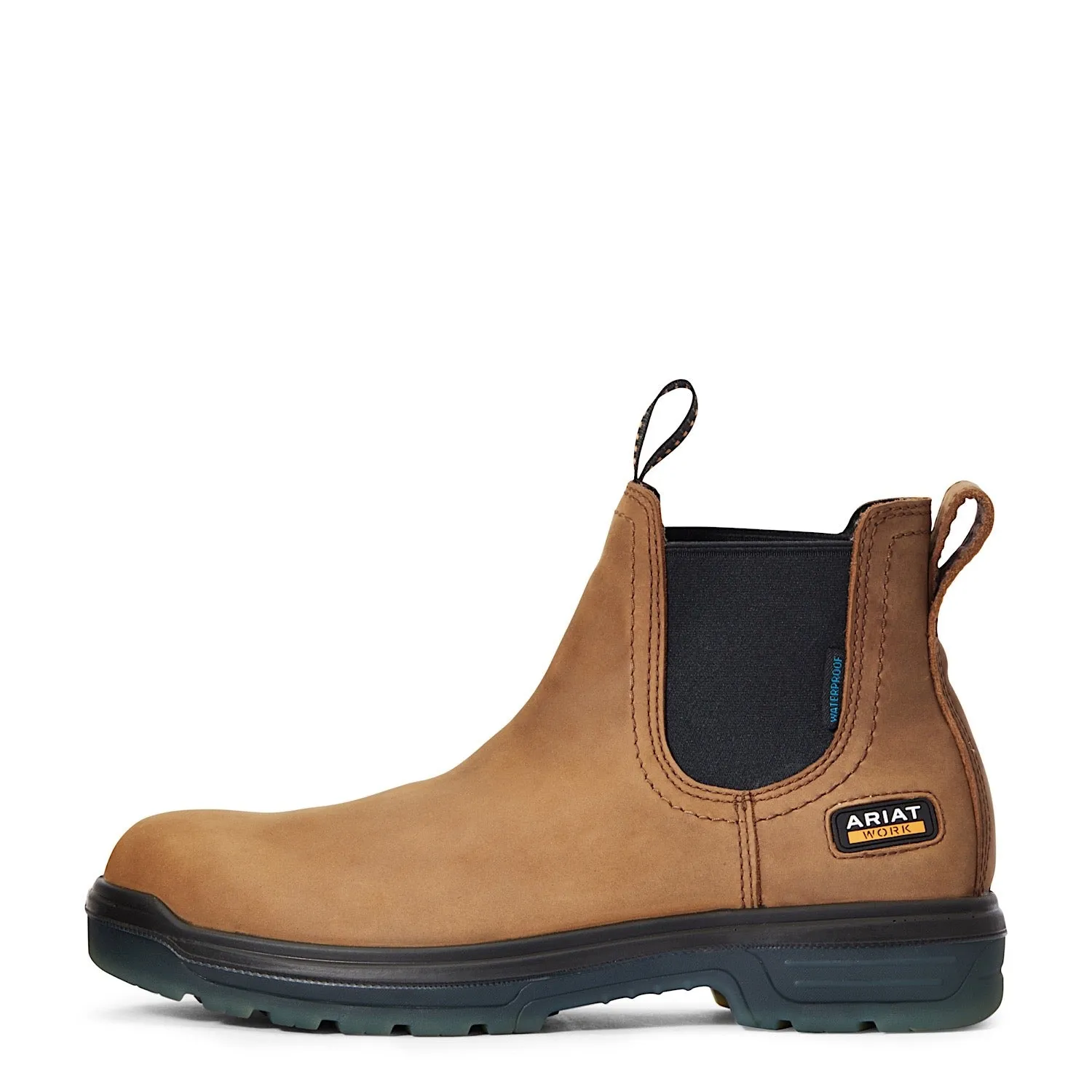 Ariat Herren Turbo Chelsea wasserdichte Arbeitsstiefel Gealterte Rinde Ariat Schuhe