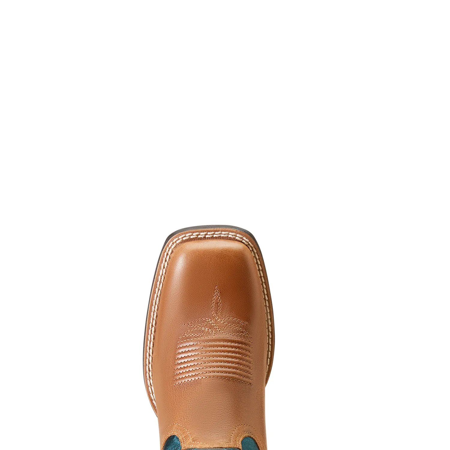Ariat Damen Longview Westernstiefel Buttered Rum/Metallic Sea Ariat Schuhe
