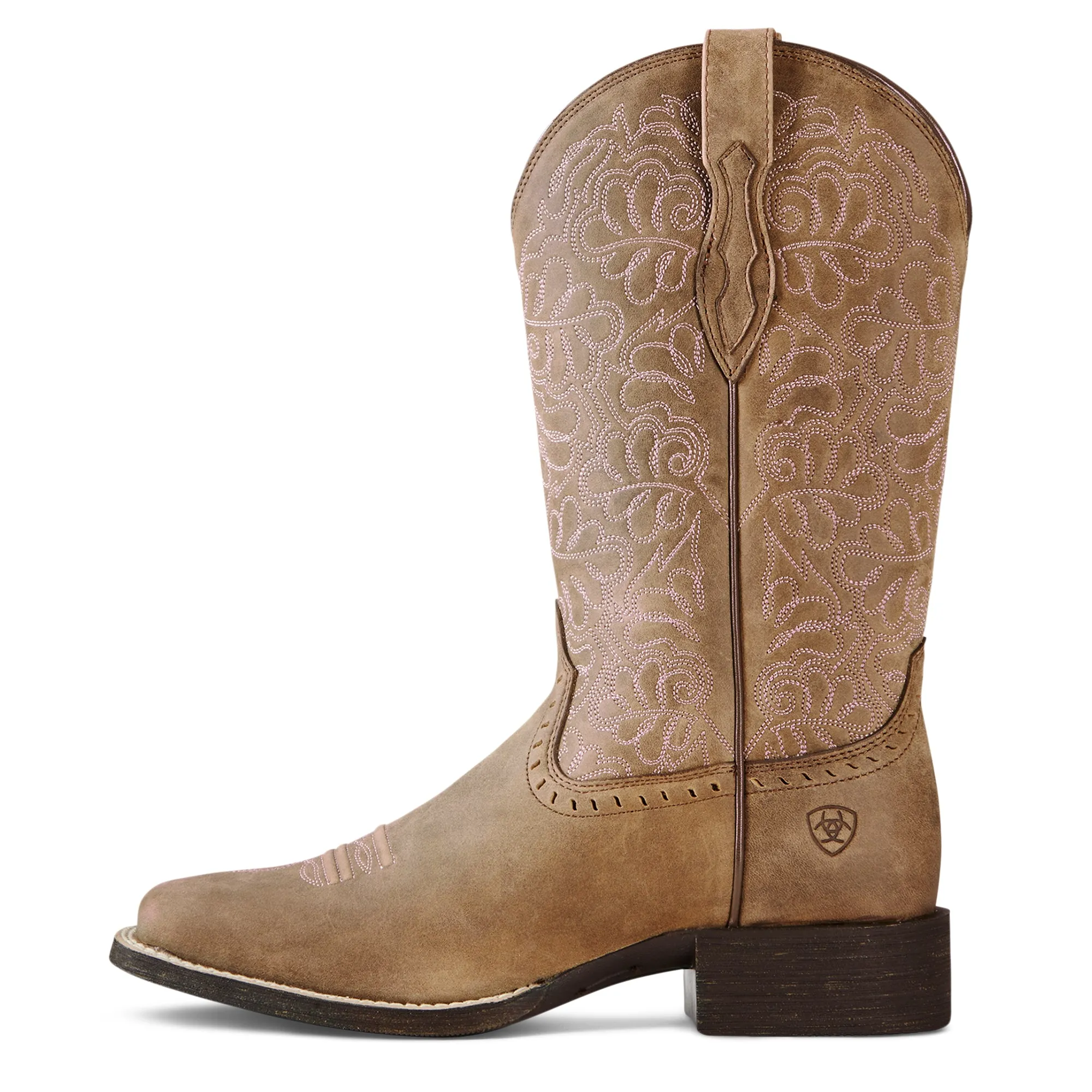 Ariat Damen Round Up Remuda Westernstiefel Braun Bomber Ariat Schuhe
