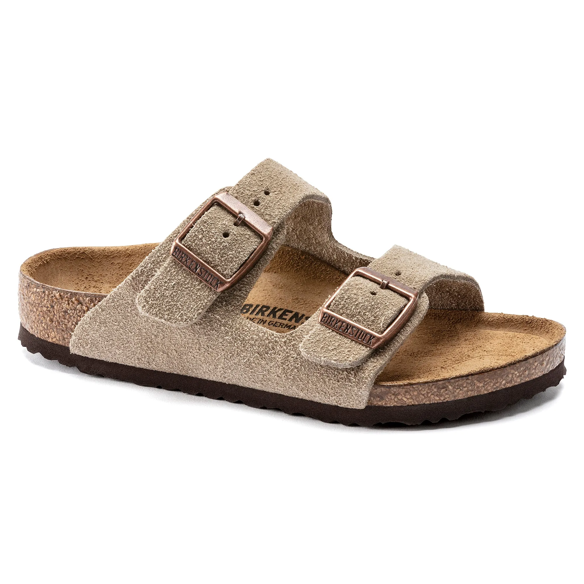 Arizona Sandalen in Taubenbraun