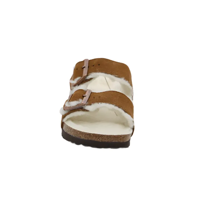 Arizona Wildleder-Sandalen mit Schaffell