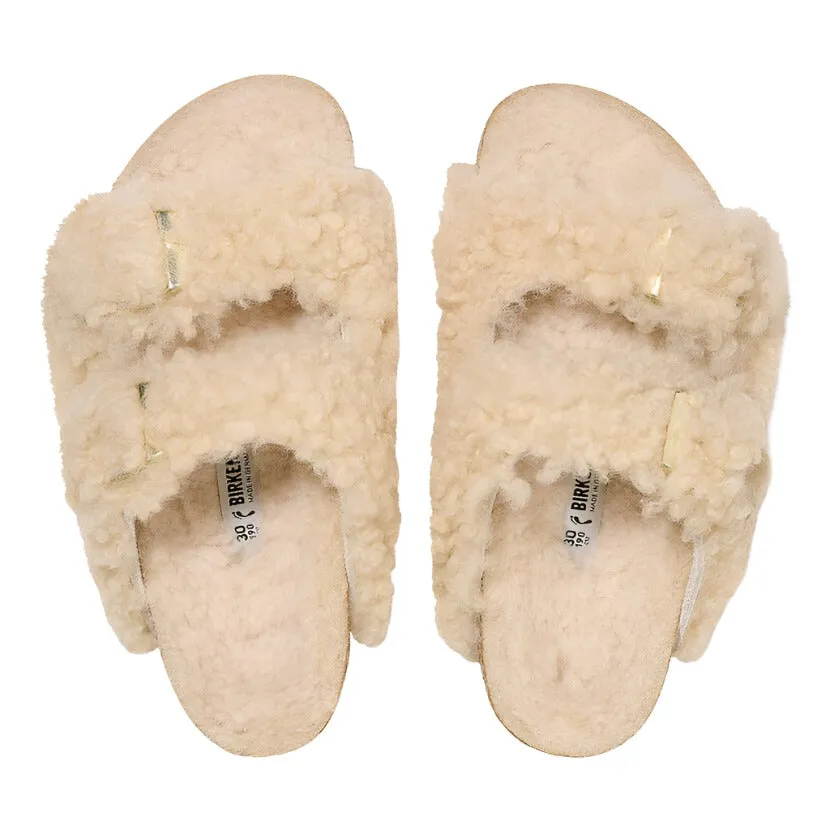 Arizona Teddy-Shearling-Sandalen