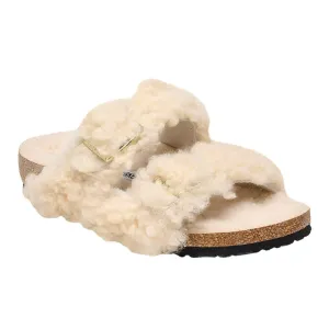 Arizona Teddy-Shearling-Sandalen
