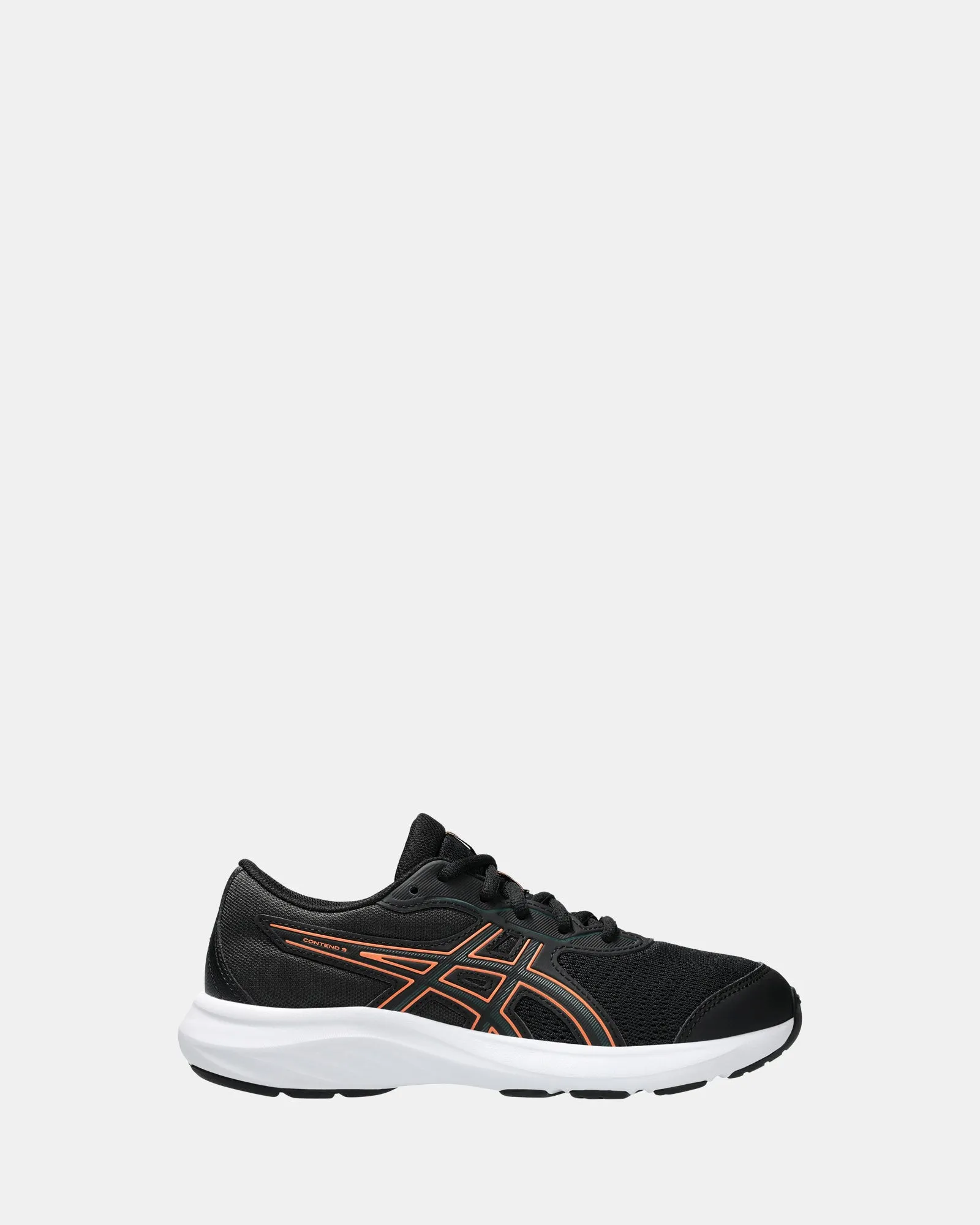 Asics Kinder-Schuhe Contend 9 Grundschule Schwarz/Sachsen Grün