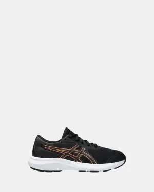 Asics Kids' Shoes Contend 9 Grade School Black/Saxon Green