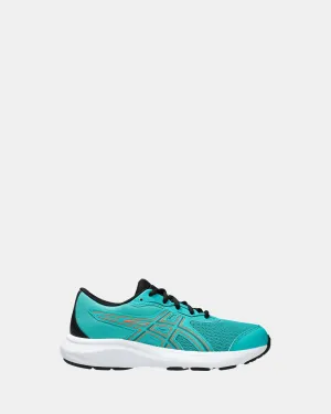 Asics Kinder-Schuhe Contend 9 Grundschule Welle Petrol/Schwarz