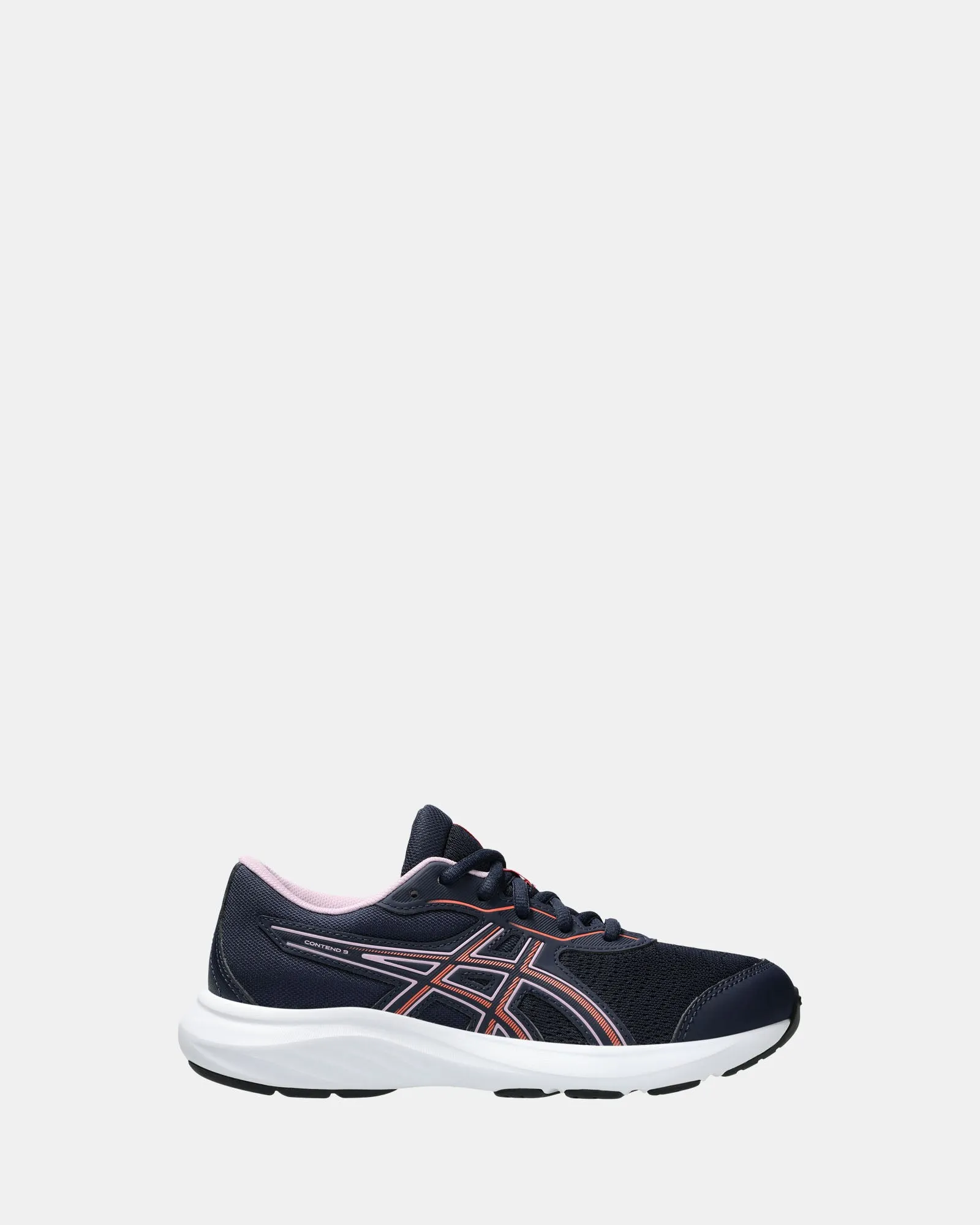 Asics Kinder-Schuhe Contend 9 Gs G Mitternacht/Korallenriff