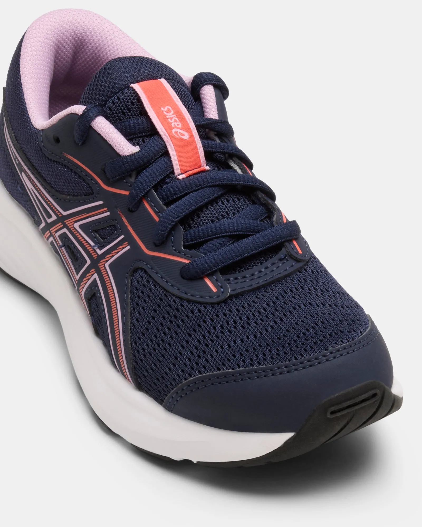 Asics Kinder-Schuhe Contend 9 Gs G Mitternacht/Korallenriff